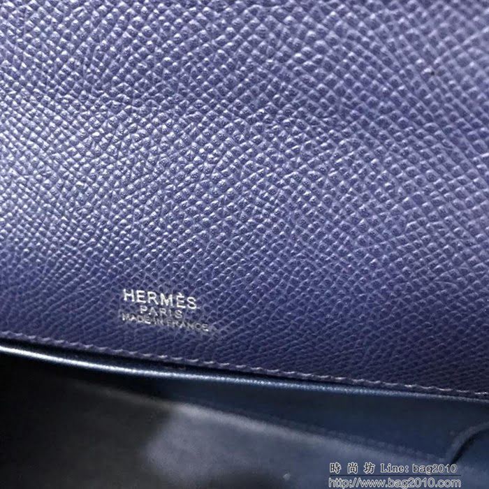 HERMES愛馬仕 凱莉包 mini kelly一代 寶蘭epsom皮 夏天首選手包款 可手提肩背  Ama1330